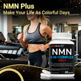 I LOVE HEALTH NMN Complex Plus+ uso diario para bienestar general.