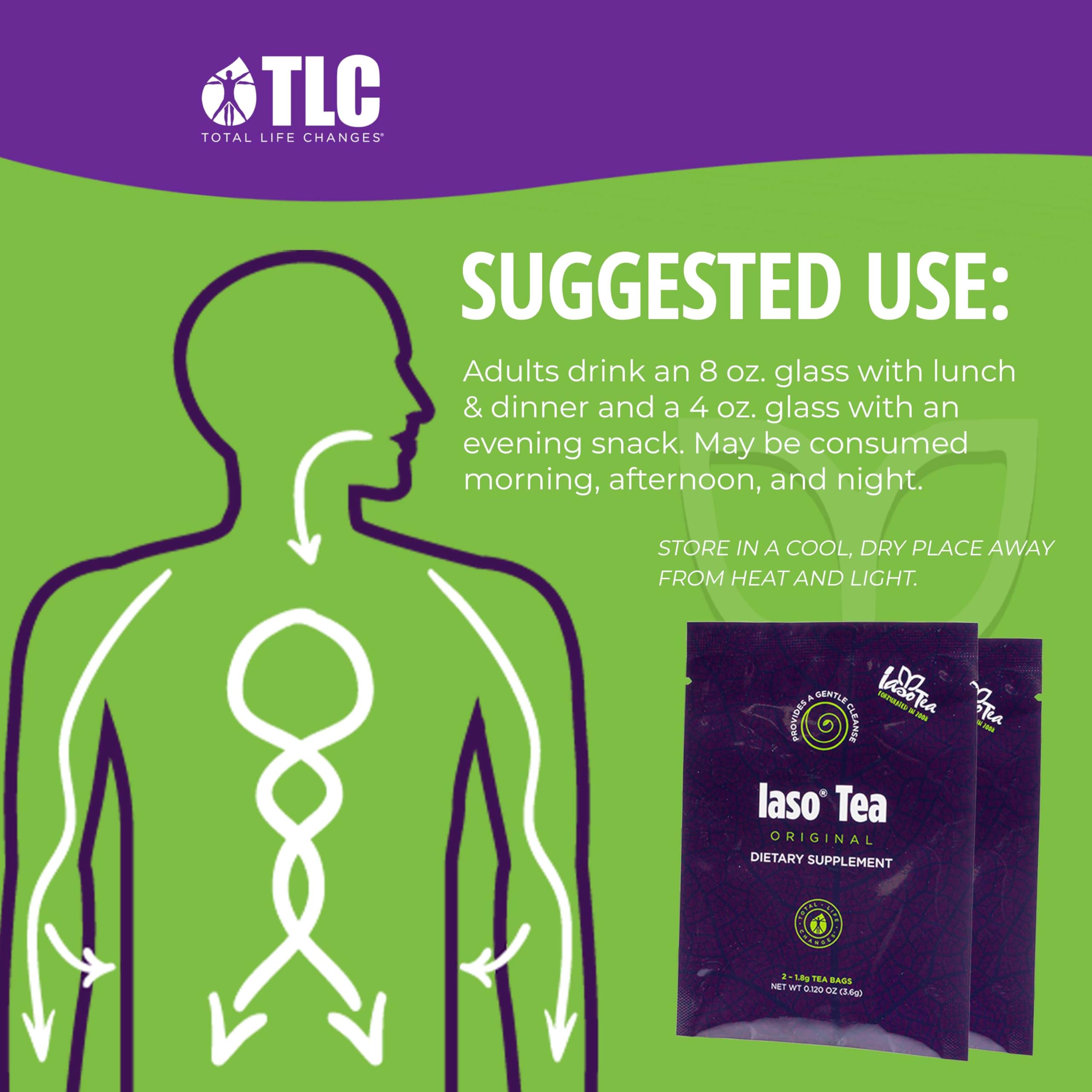 IASO té original, uso diario sencillo para hábitos equilibrados