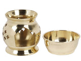 IBA Indianbeautifulart iluminación con vela, diffusor aromático para salas pequeñas.