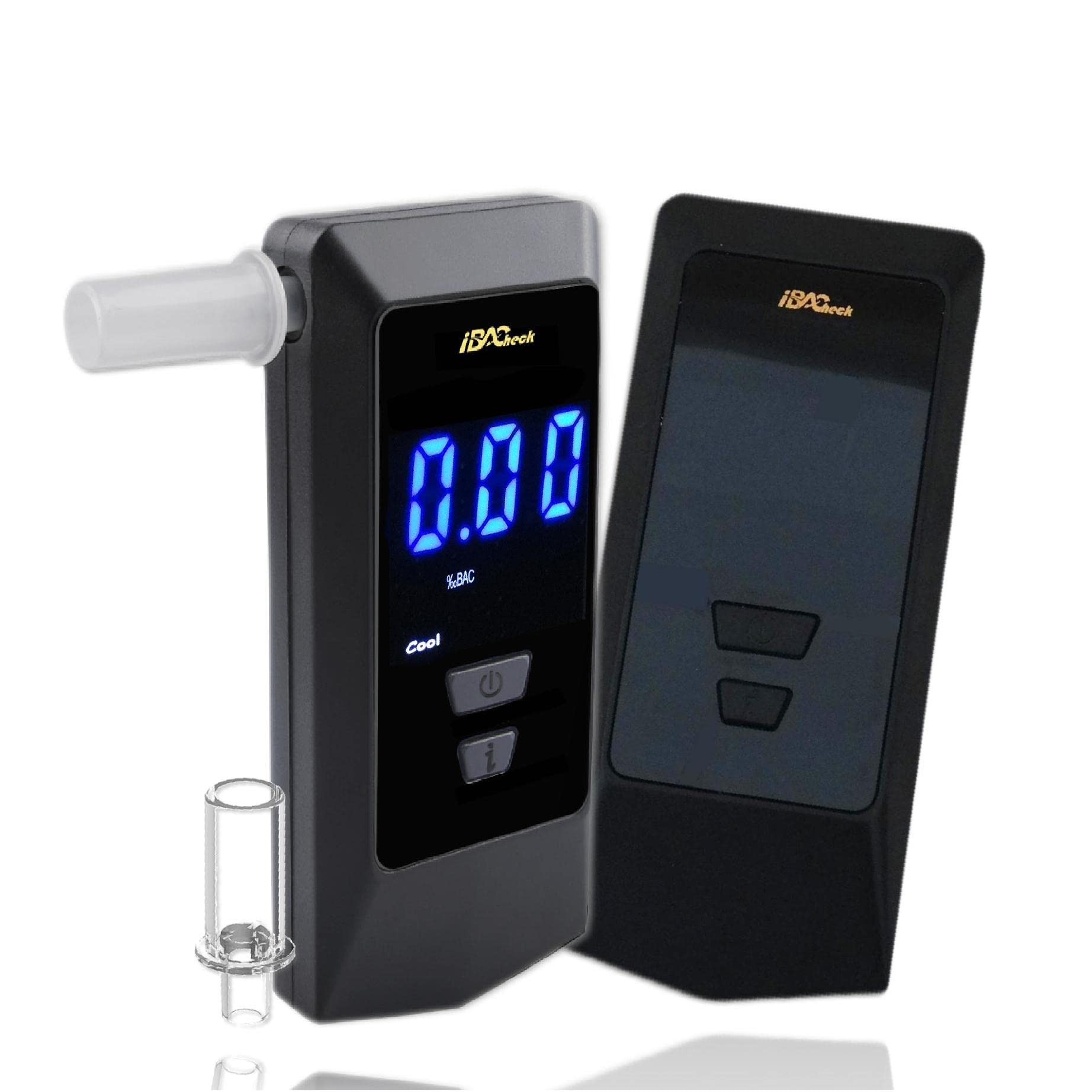 iBACheck alcoholímetro digital: lectura rápida y fiable de alcohol en aliento