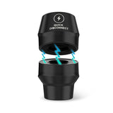 IBEET adaptador de manguera 22mm con desenganche rápido para facilitar la desconexión nocturna.