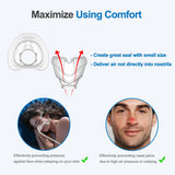 IBEET cojin nasal libre de latex para uso nocturno cómodo.