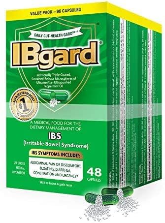 IBgard cápsulas en botella, apoyo diario para el bienestar gastrointestinal