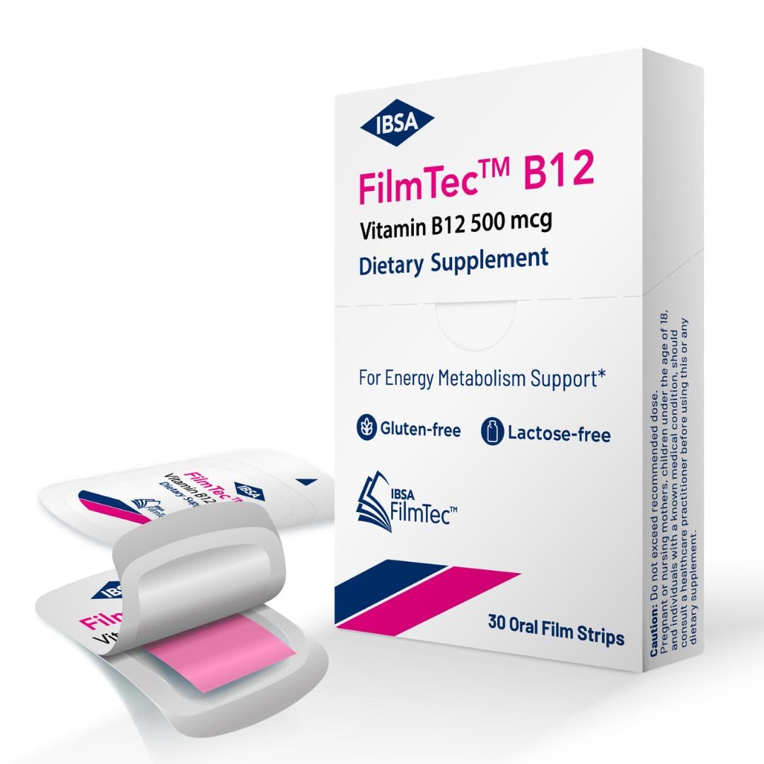 Ibsa FilmTec B12: láminas orales disolventes para liberación rápida.