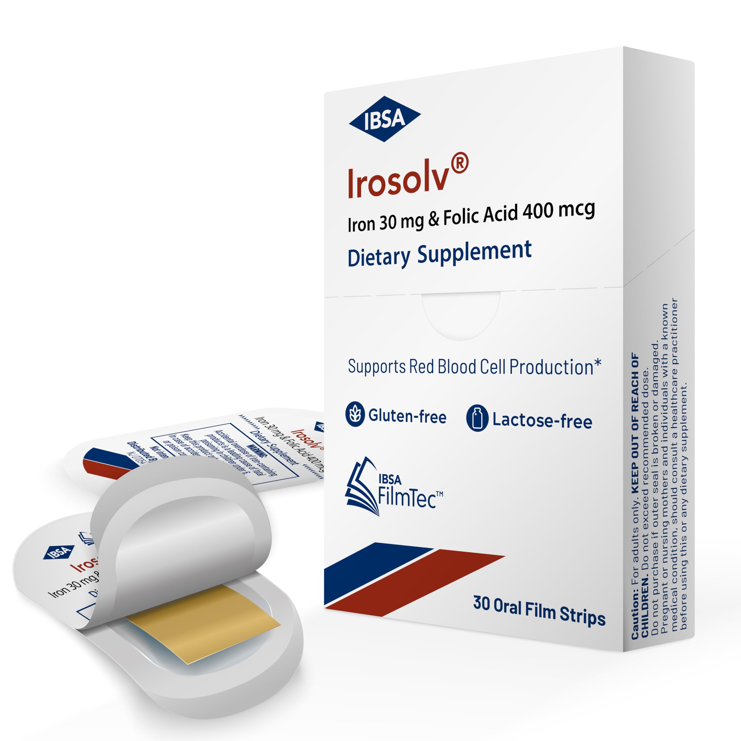 Ibsa Irosolv tiras orales, disolución rápida para la comodidad diaria
