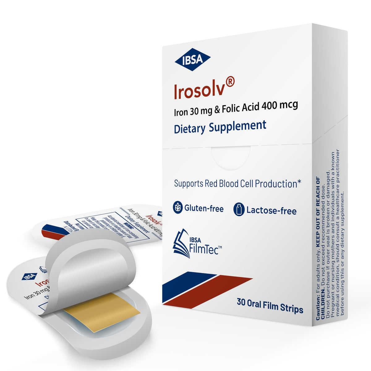 Ibsa Irosolv tiras orales, disolución rápida para la comodidad diaria