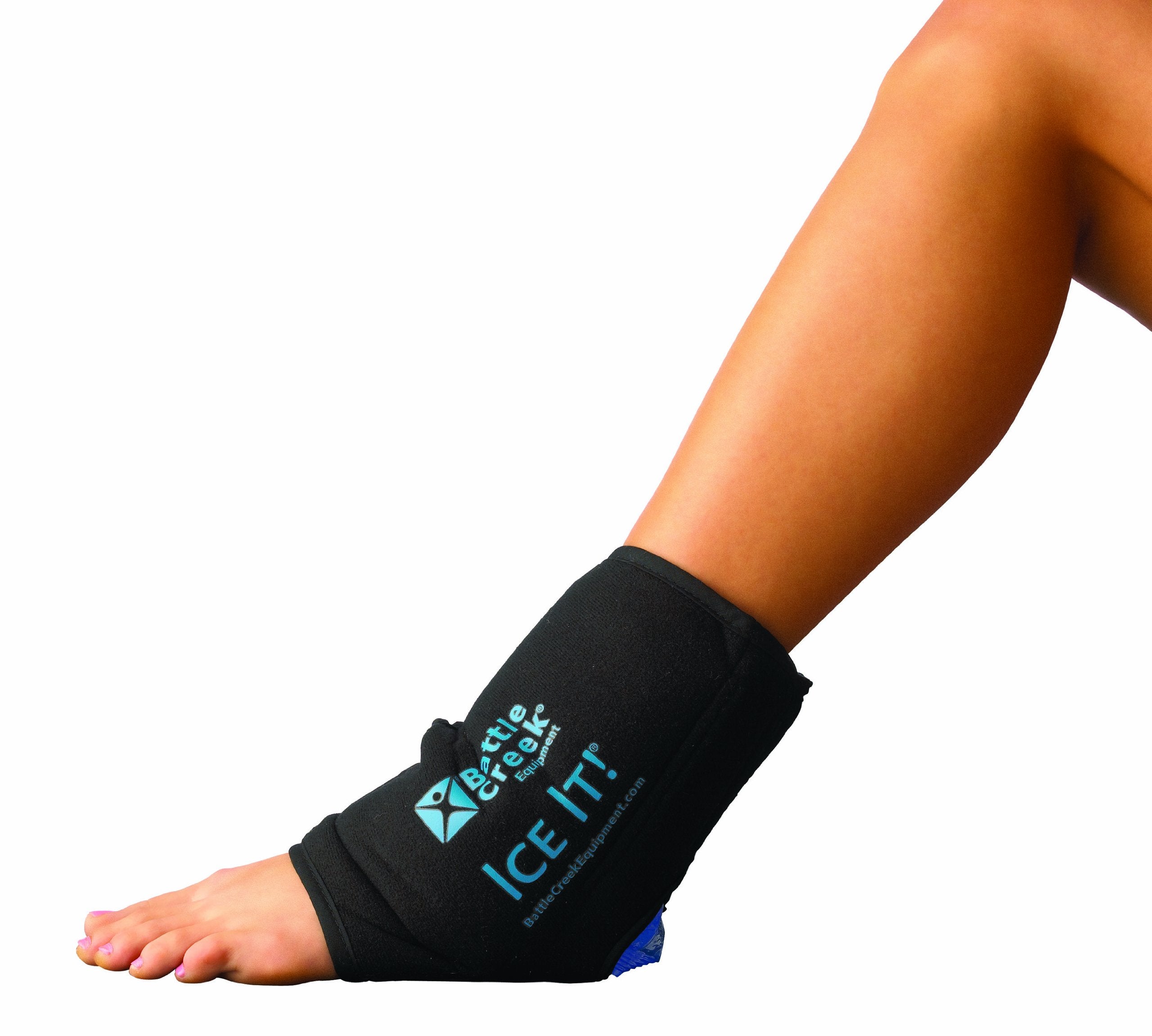 Ice It! ColdCOMFORT: sistema para tobillo, codo y pie con terapia fría y cómoda.