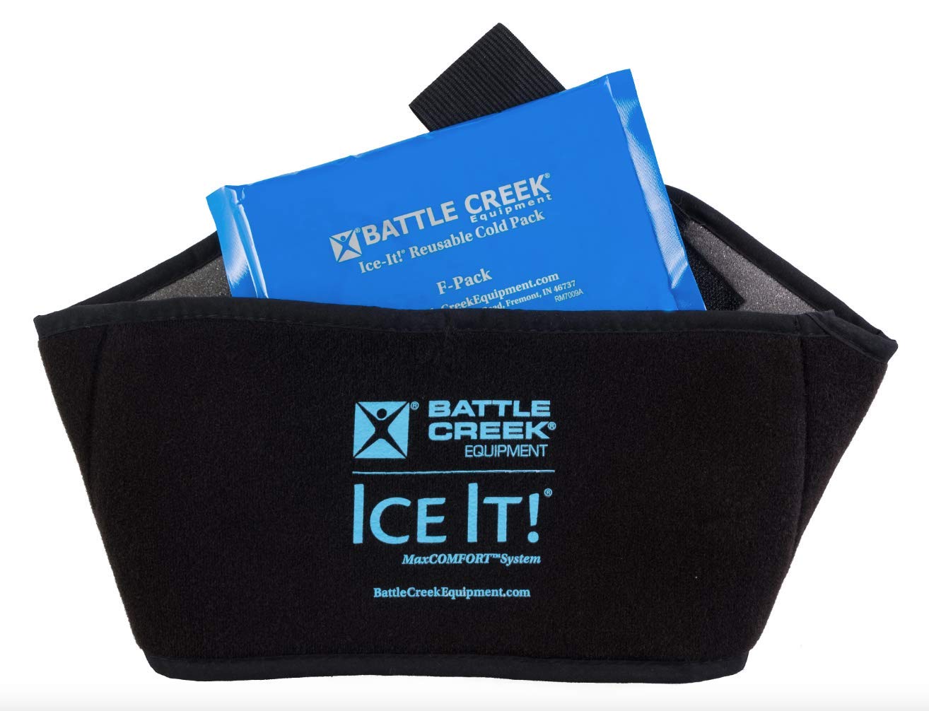 Ice It! MaxCOMFORT para cuello: terapia de frío localizada con alivio