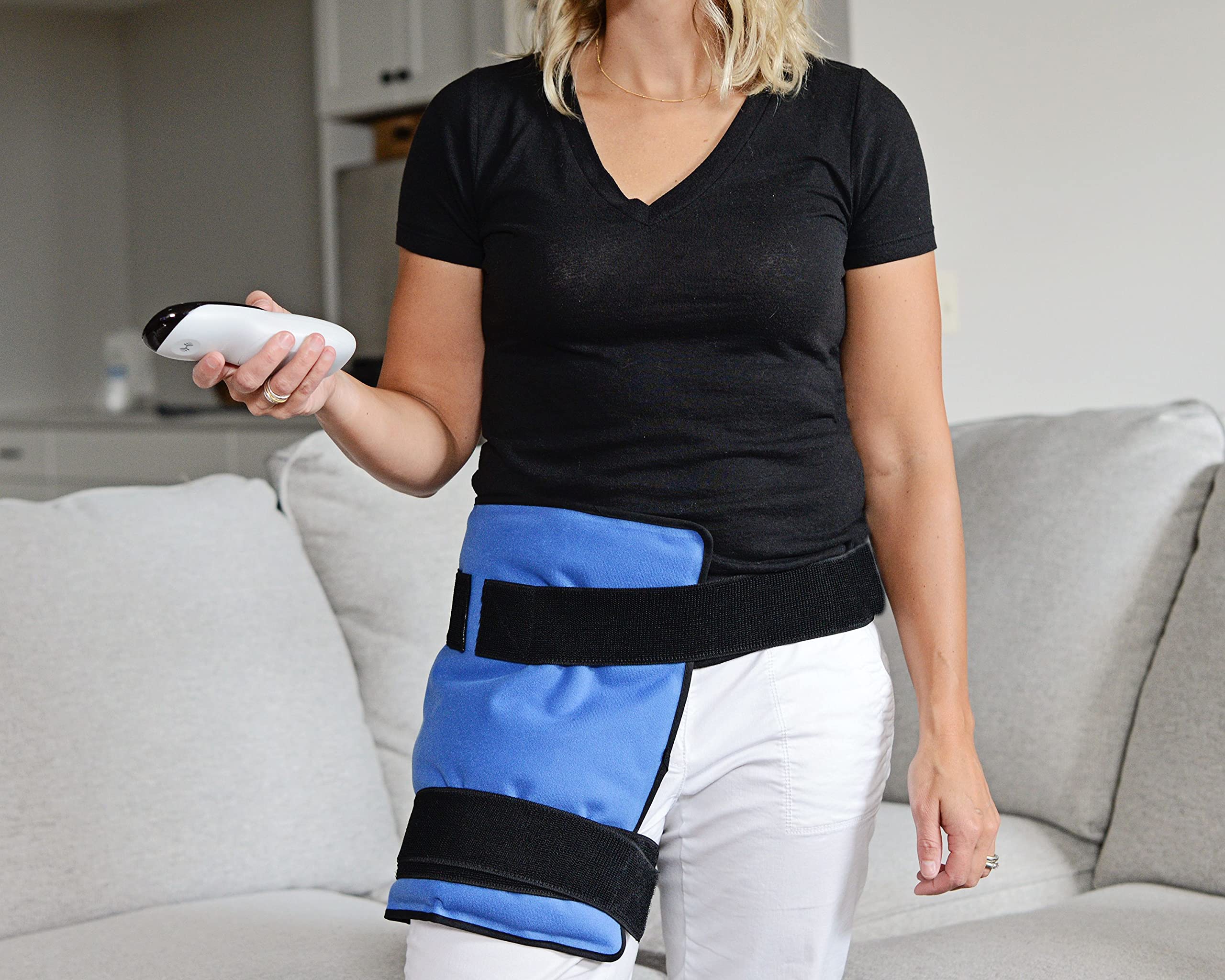 Ice It Stay-Put uso ergonómico en la cintura para áreas amplias