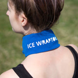 ICE WRAPTOR Bandana: terapia fría portátil para uso en movimiento.