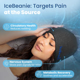 IceBeanie Gorra con cobertura total para rostro y bloqueo de luz.