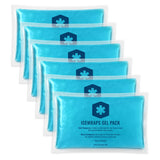 ICEWRAPS compresas gel frío-calor 3x5 pulgadas para alivio rápido.