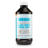 iCLEAN enjuague bucal yodo molecular ofrece una limpieza bucal profunda.