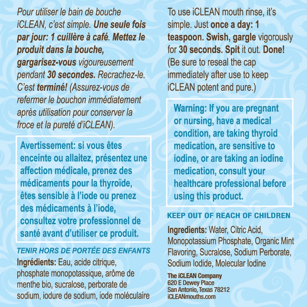 iCLEAN packaging compacto para viaje facilita llevarlo contigo.