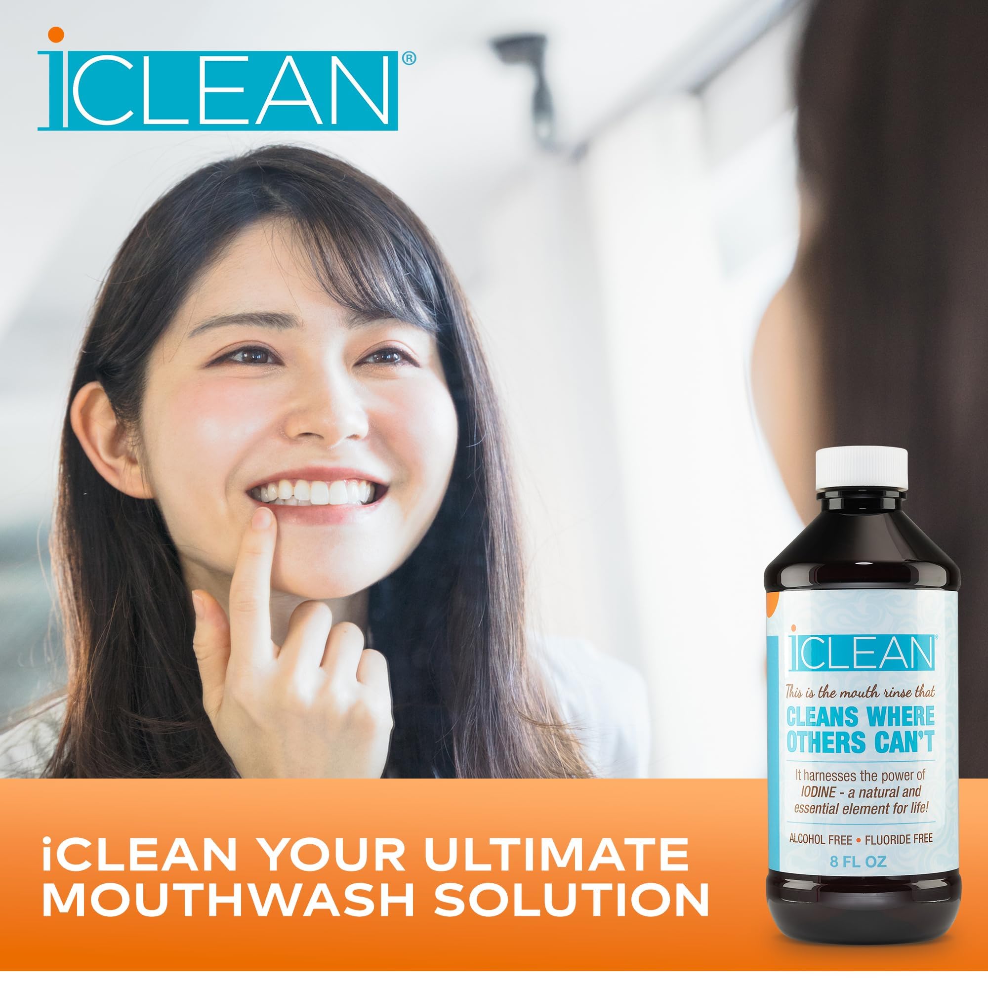 iCLEAN post-comida refrescante ayuda a mantener el aliento limpio.