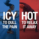 Icy Hot crema empaque en caja, ideal para almacenamiento en casa