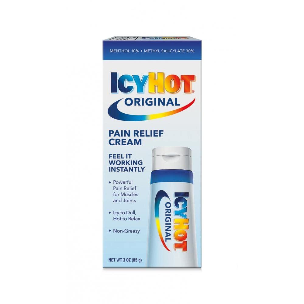 Icy Hot crema alivio local del dolor en el frente para uso diario