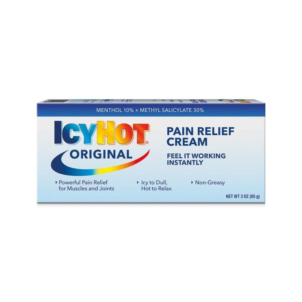Icy Hot crema presentación de paquete de cinco para llevar