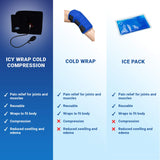 Icy Wrap con correa de ajuste universal para espalda