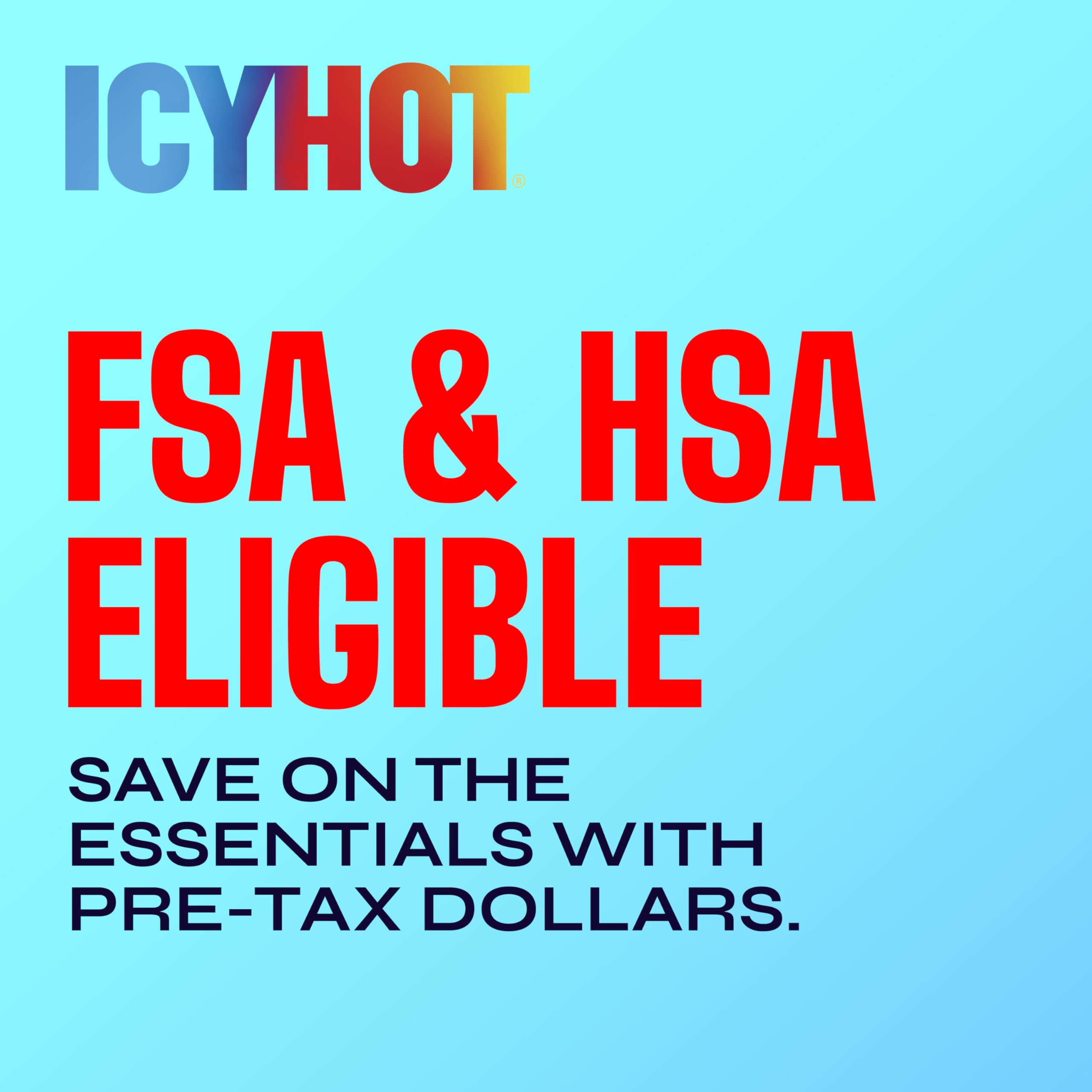 Icy Hot Original, envase compacto ideal para bolso o mochila.