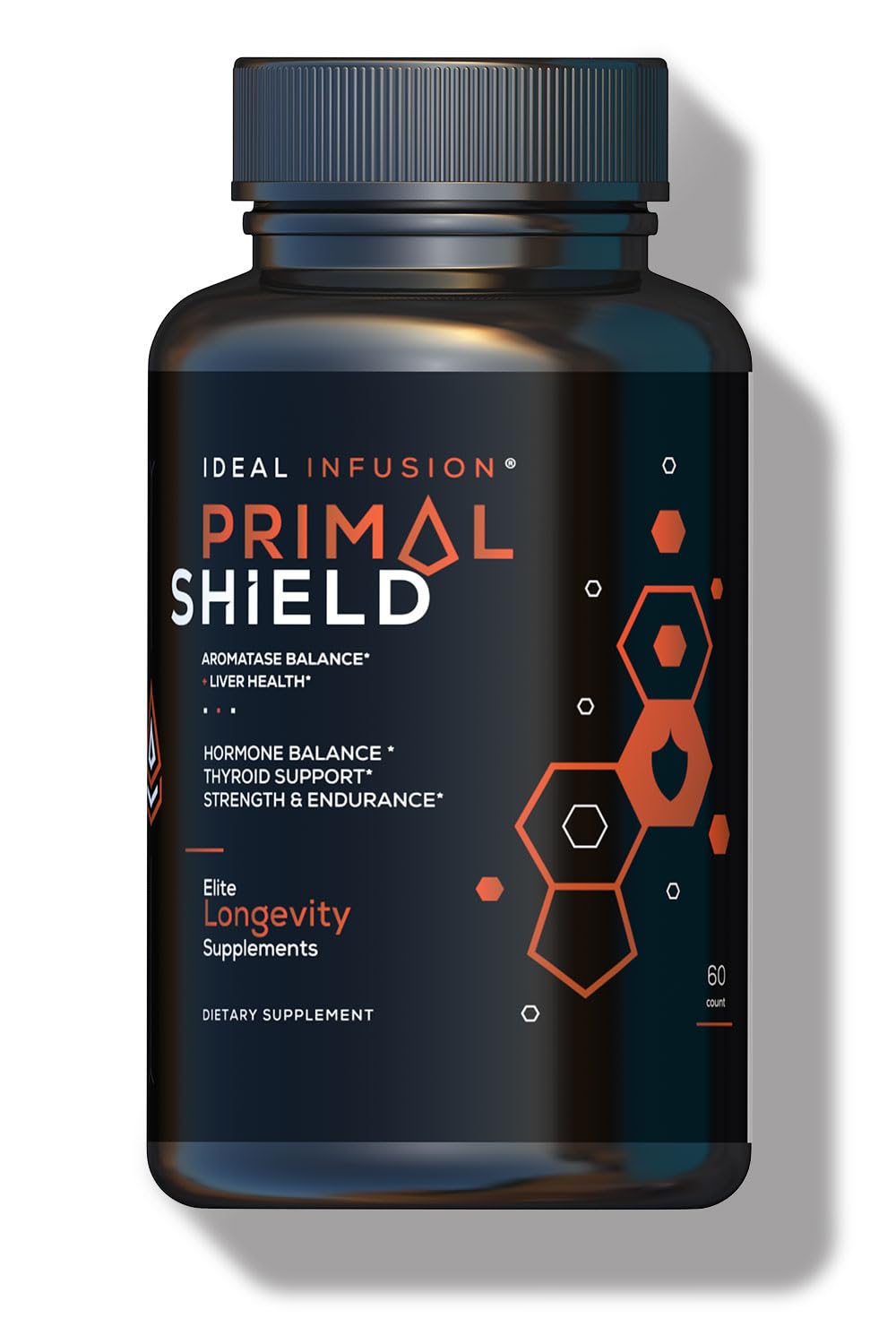 Botella de Ideal Infusion Estrogen Blocker para equilibrio hormonal.