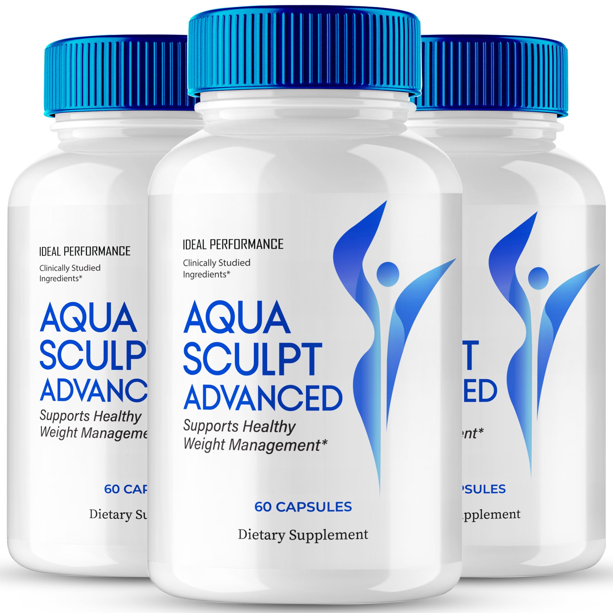IDEAL PERFORMANCE Aqua Sculpt cápsulas en botella, apoyo a un estilo de vida activo.