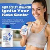 IDEAL PERFORMANCE Aqua Sculpt ingredientes naturales visibles, promesa de pureza.