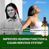 IDEAL PERFORMANCE Bio Calm Pro Tinnitus Drops expositor, útil para tiendas