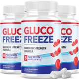 IDEAL PERFORMANCE GlucoFreeze Pills: botella de cápsulas para uso diario con canela en rama.
