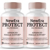 IDEAL PERFORMANCE New Era Protect Cápsulas para mujer en caja, apoyo al bienestar diario.