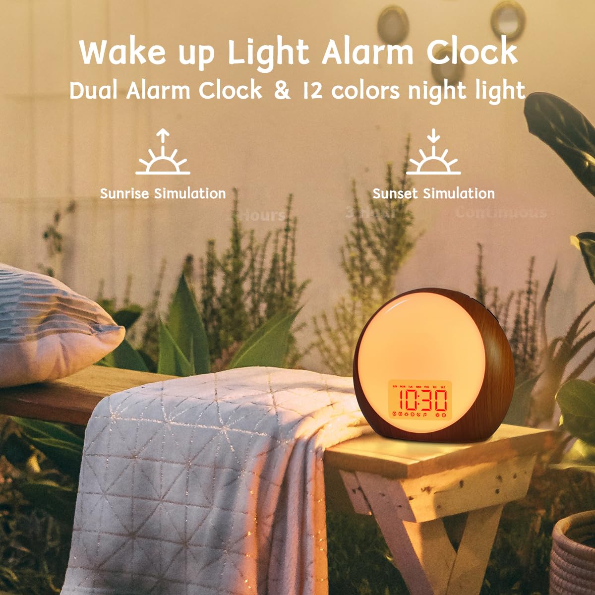 iDealSleep despertador-doble-alarma ideal para familias y rutinas.