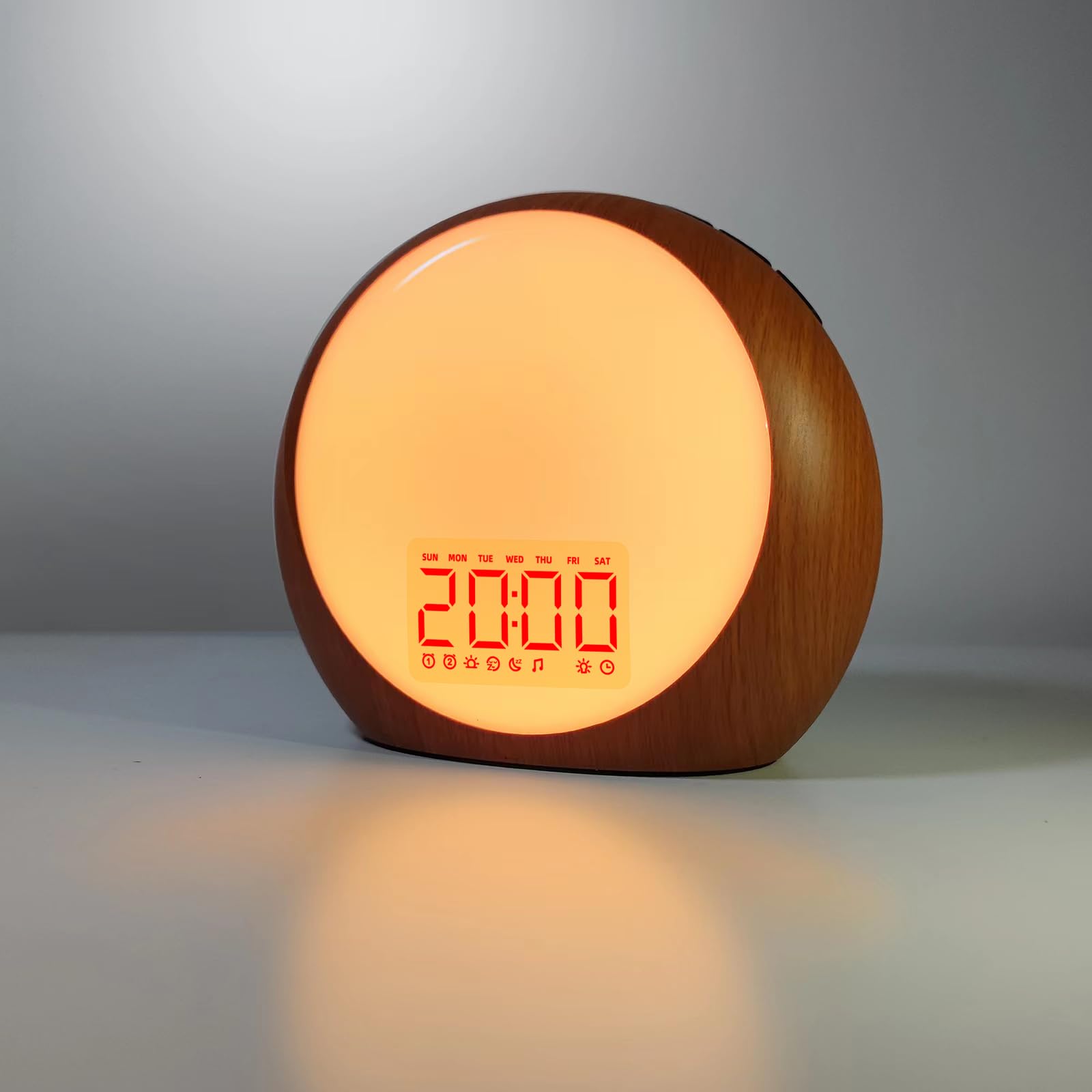 iDealSleep despertador-luz-naciente ayuda a despertar suave.