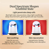 Ideal Swan Eye Massager Wand uso facial completo para contorno de ojos.