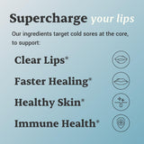 Ideal Wellness Lisina con chaga, zinc y vitamina C para defensas naturales.