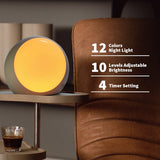 iDealSleep brillos ajustables en 10 niveles para ver sin deslumbrar.