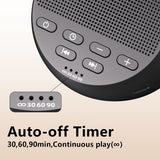 iDealSleep controles de volumen con 32 niveles para adaptar el ambiente.