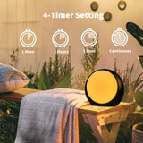 iDealSleep diseño compacto ideal para mesita de noche y escritorio
