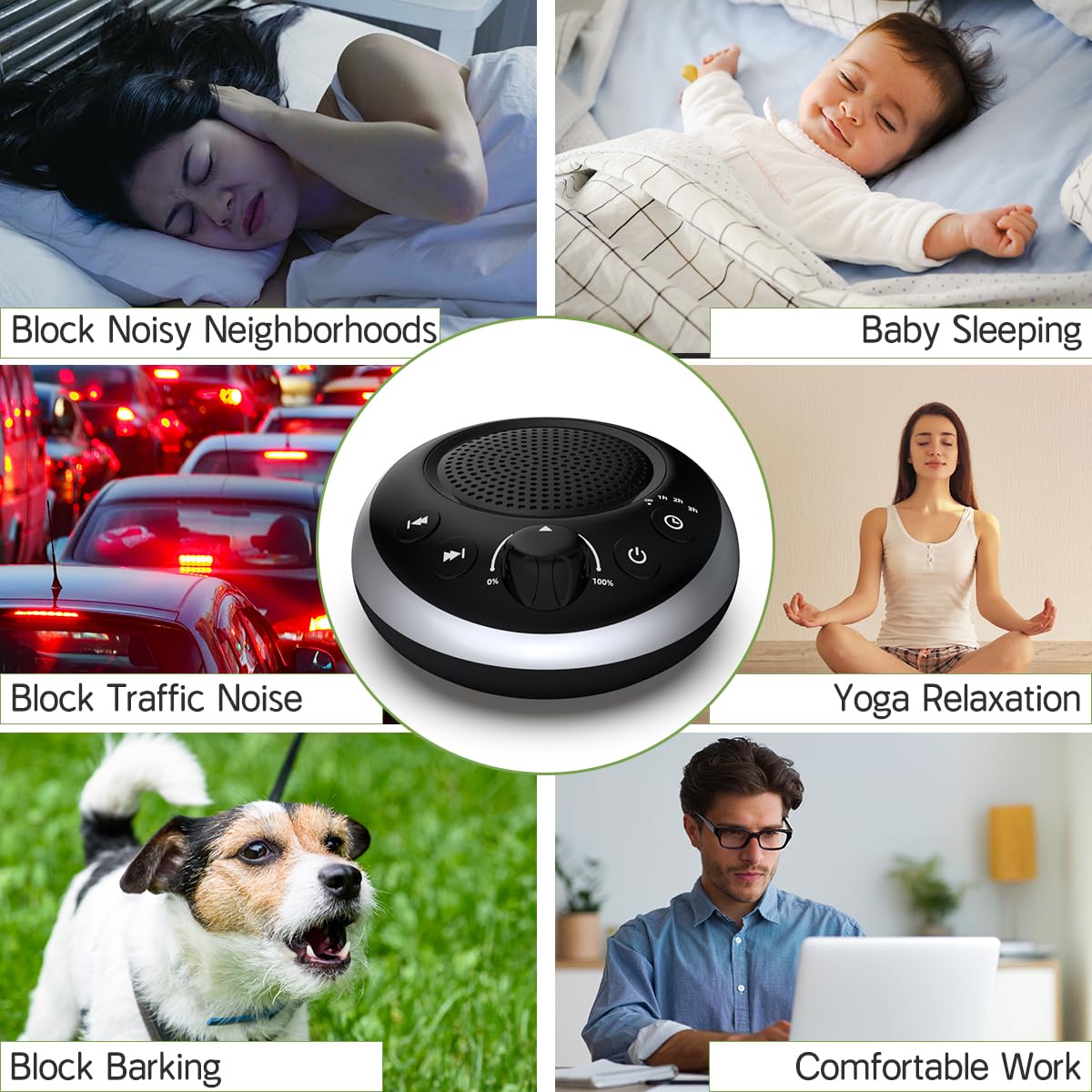iDealSleep memoria que recuerda la última configuración de sonido y volumen