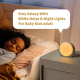 iDealSleep volumen ajustable en 36 niveles para adaptar el ambiente.