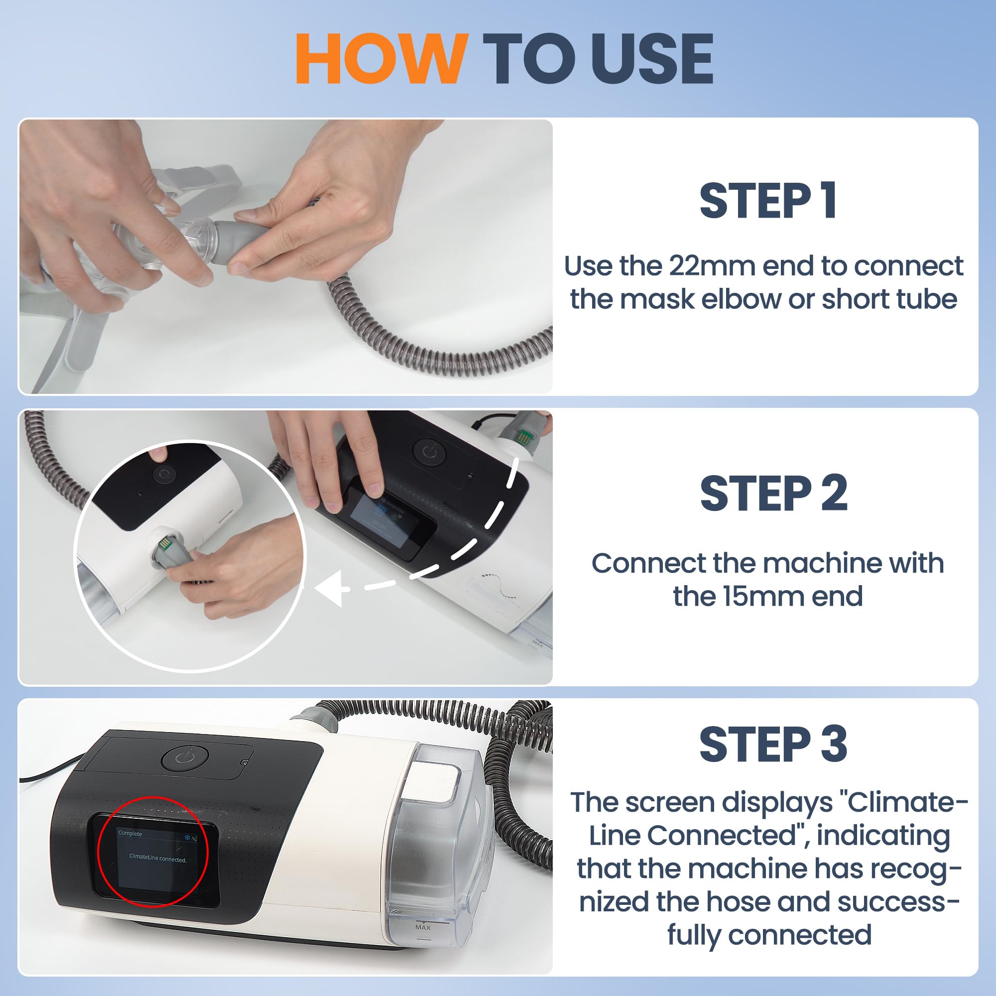 IDEAR Climate Line, sello de silicona grande para mayor higiene y sellado.