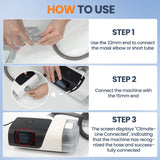 IDEAR Climate Line, sello de silicona grande para mayor higiene y sellado.