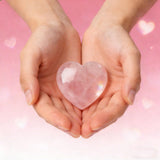 Ideayard detalle corazon rosa, regalo significativo para momentos de paz.