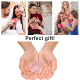 Ideayard corazon cuarzo rosa, perfecto para fechas especiales como Dia de la Madre.