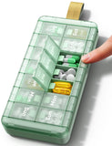 Ideerfit AM PM semanal pastillas, acceso rápido para la rutina diaria