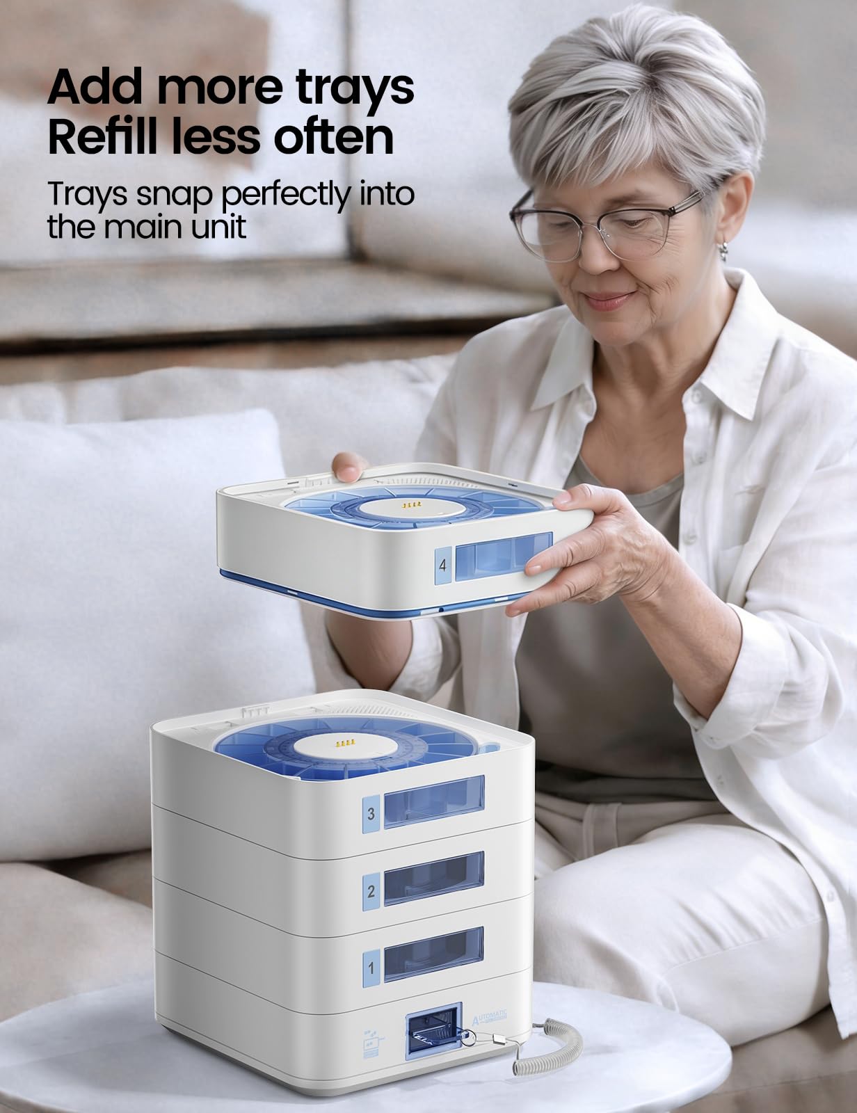 Ideerfit acoplamiento sin herramientas para instalación rápida.