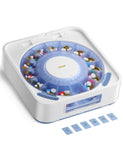 Ideerfit bandeja expandible con 14 celdas para mayor capacidad.