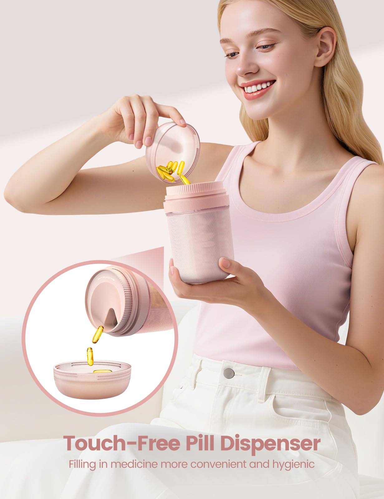 Ideerfit mango de nylon portátil facilita llevar medicación contigo