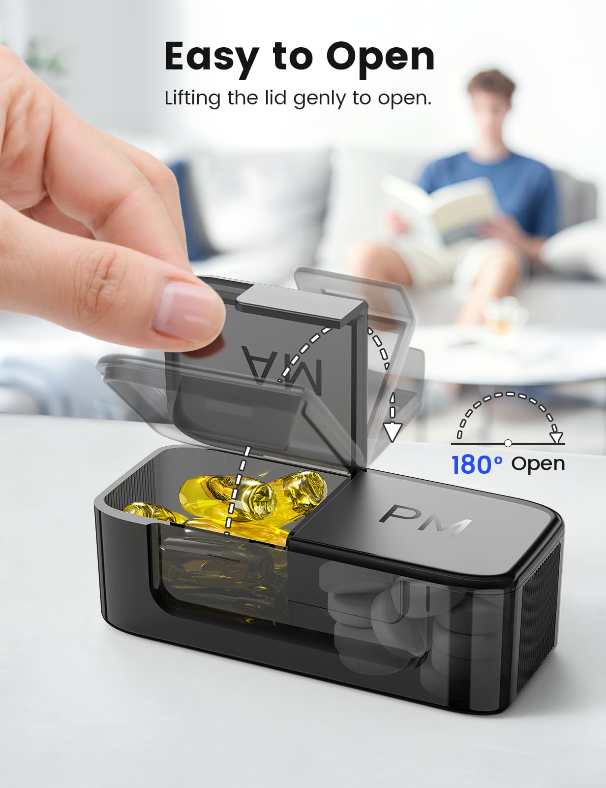 Ideerfit Acceso con una mano: abre en segundos, cómodo para viajar.