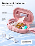 Interior ajustable de Ideerfit para 3–6 compartimentos, ideal para vitaminas y suplementos diarios.