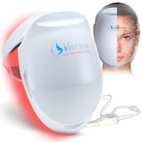 iDerma máscara luz roja para rostro con cobertura total para ojos y boca